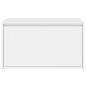 vidaXL Flurbank 80x40x45 cm Weiß Holzwerkstoff vidaXL Flurbank 80x40x45 cm Weiß Holzwerkstoff