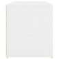 vidaXL Flurbank 80x40x45 cm Weiß Holzwerkstoff vidaXL Flurbank 80x40x45 cm Weiß Holzwerkstoff