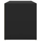 vidaXL Flurbank 80x40x45 cm Schwarz Holzwerkstoff vidaXL Flurbank 80x40x45 cm Schwarz Holzwerkstoff