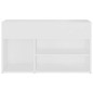 vidaXL Schuhbank Weiß 80x30x45 cm Holzwerkstoff vidaXL Schuhbank Weiß 80x30x45 cm Holzwerkstoff