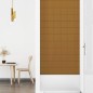 Wandpaneele 12 Stk. Braun 90x15 cm Samt 1,62 m²