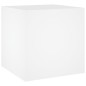 vidaXL Pflanzgefäß Weiß 40x40x40 cm Holzwerkstoff vidaXL Pflanzgefäß Weiß 40x40x40 cm Holzwerkstoff
