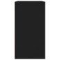 vidaXL Kosmetikschrank Schwarz 80x40x75 cm Holzwerkstoff vidaXL Kosmetikschrank Schwarz 80x40x75 cm Holzwerkstoff