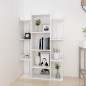 vidaXL Bücherregal Weiß 86x25,5x140 cm Holzwerkstoff vidaXL Bücherregal Weiß 86x25,5x140 cm Holzwerkstoff