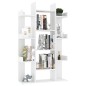 vidaXL Bücherregal Weiß 86x25,5x140 cm Holzwerkstoff vidaXL Bücherregal Weiß 86x25,5x140 cm Holzwerkstoff