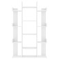 vidaXL Bücherregal Weiß 86x25,5x140 cm Holzwerkstoff vidaXL Bücherregal Weiß 86x25,5x140 cm Holzwerkstoff