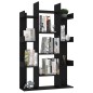 vidaXL Bücherregal Schwarz 86x25,5x140 cm Holzwerkstoff vidaXL Bücherregal Schwarz 86x25,5x140 cm Holzwerkstoff
