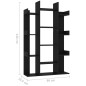vidaXL Bücherregal Schwarz 86x25,5x140 cm Holzwerkstoff vidaXL Bücherregal Schwarz 86x25,5x140 cm Holzwerkstoff