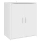 vidaXL Schuhschrank Weiß 60x35x70 cm Holzwerkstoff vidaXL Schuhschrank Weiß 60x35x70 cm Holzwerkstoff