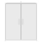 vidaXL Schuhschrank Weiß 60x35x70 cm Holzwerkstoff vidaXL Schuhschrank Weiß 60x35x70 cm Holzwerkstoff