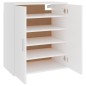 vidaXL Schuhschrank Weiß 60x35x70 cm Holzwerkstoff vidaXL Schuhschrank Weiß 60x35x70 cm Holzwerkstoff