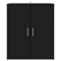 vidaXL Schuhschrank Schwarz 60x35x70 cm Holzwerkstoff vidaXL Schuhschrank Schwarz 60x35x70 cm Holzwerkstoff