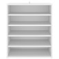 vidaXL Schuhschrank Weiß 60x35x70 cm Holzwerkstoff vidaXL Schuhschrank Weiß 60x35x70 cm Holzwerkstoff