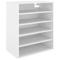 vidaXL Schuhschrank Weiß 60x35x70 cm Holzwerkstoff vidaXL Schuhschrank Weiß 60x35x70 cm Holzwerkstoff