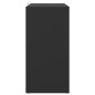vidaXL Schuhschrank Schwarz 60x35x70 cm Holzwerkstoff vidaXL Schuhschrank Schwarz 60x35x70 cm Holzwerkstoff