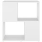 vvidaXL Bücherregal Weiß 60x24x63 cm Holzwerkstoff vvidaXL Bücherregal Weiß 60x24x63 cm Holzwerkstoff