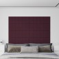 Wandpaneele 12 Stk. Lila 90x30 cm Stoff 3,24 m² Wandpaneele 12 Stk. Lila 90x30 cm Stoff 3,24 m²