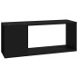 vidaXL TV-Schrank Schwarz 80x24x32 cm Holzwerkstoff vidaXL TV-Schrank Schwarz 80x24x32 cm Holzwerkstoff