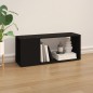 vidaXL TV-Schrank Schwarz 80x24x32 cm Holzwerkstoff vidaXL TV-Schrank Schwarz 80x24x32 cm Holzwerkstoff