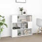vidaXL Bücherregal Raumteiler Weiß 100x24x94 cm vidaXL Bücherregal Raumteiler Weiß 100x24x94 cm