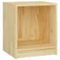 vidaXL Nachttisch 35,5x33,5x41,5 cm Massivholz Kiefer vidaXL Nachttisch 35,5x33,5x41,5 cm Massivholz Kiefer