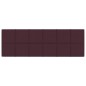 Wandpaneele 12 Stk. Lila 90x30 cm Stoff 3,24 m² Wandpaneele 12 Stk. Lila 90x30 cm Stoff 3,24 m²