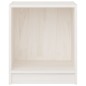 vidaXL Nachttische 2 Stk. Weiß 35,5x33,5x41,5 cm Massivholz Kiefer vidaXL Nachttische 2 Stk. Weiß 35,5x33,5x41,5 cm Massivholz Kiefer