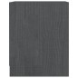 vidaXL Nachttische 2 Stk. Grau 35,5x33,5x41,5 cm Massivholz Kiefer vidaXL Nachttische 2 Stk. Grau 35,5x33,5x41,5 cm Massivholz Kiefer