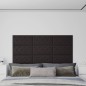 vidaXL Wandpaneele 12 Stk. Schwarz 60x30 cm Kunstleder 2,16 m² vidaXL Wandpaneele 12 Stk. Schwarz 60x30 cm Kunstleder 2,16 m²