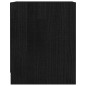 vidaXL Nachttisch Schwarz 35,5x33,5x41,5 cm Massivholz Kiefer vidaXL Nachttisch Schwarz 35,5x33,5x41,5 cm Massivholz Kiefer