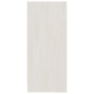 vidaXL Beistellschrank Weiß 35,5x33,5x76 cm Massivholz Kiefer vidaXL Beistellschrank Weiß 35,5x33,5x76 cm Massivholz Kiefer