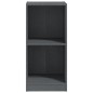 vidaXL Beistellschrank Grau 35,5x33,5x76 cm Massivholz Kiefer vidaXL Beistellschrank Grau 35,5x33,5x76 cm Massivholz Kiefer