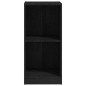 vidaXL Beistellschrank Schwarz 35,5x33,5x76 cm Massivholz Kiefer vidaXL Beistellschrank Schwarz 35,5x33,5x76 cm Massivholz Kiefer
