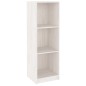 vidaXL Bücherregal/Raumteiler Weiß 36x33x110 cm Massivholz Kiefer vidaXL Bücherregal/Raumteiler Weiß 36x33x110 cm Massivholz Kiefer