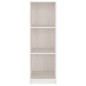 vidaXL Bücherregal/Raumteiler Weiß 36x33x110 cm Massivholz Kiefer vidaXL Bücherregal/Raumteiler Weiß 36x33x110 cm Massivholz Kiefer