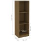 vidaXL Bücherregal/Raumteiler Honigbraun 40x30x199 Massivholz Kiefer vidaXL Bücherregal/Raumteiler Honigbraun 40x30x199 Massivholz Kiefer