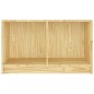 vidaXL TV-Schrank 70x33x42 cm Massivholz Kiefer vidaXL TV-Schrank 70x33x42 cm Massivholz Kiefer