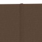 vidaXL Wandpaneele 12 Stk. Braun 90x15 cm Stoff 1,62 m² vidaXL Wandpaneele 12 Stk. Braun 90x15 cm Stoff 1,62 m²