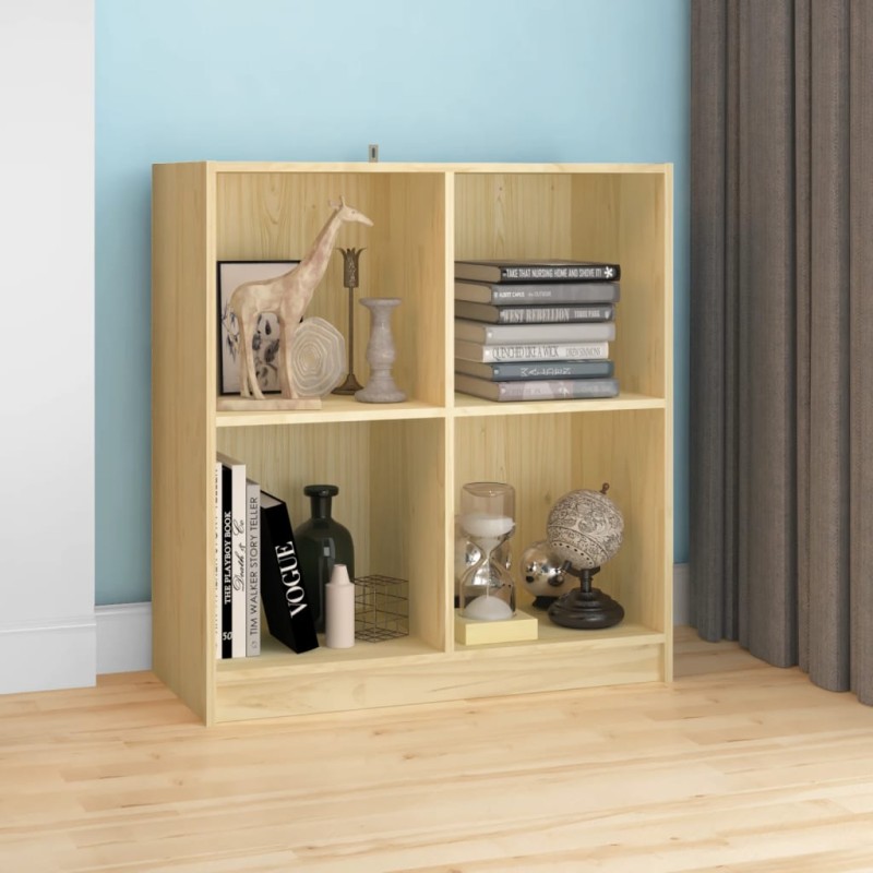 vidaXL Sideboard 70x33x76 cm Massivholz Kiefer vidaXL Sideboard 70x33x76 cm Massivholz Kiefer