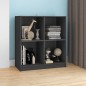 vidaXL Sideboard Grau 70x33x76 cm Massivholz Kiefer vidaXL Sideboard Grau 70x33x76 cm Massivholz Kiefer