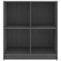 vidaXL Sideboard Grau 70x33x76 cm Massivholz Kiefer vidaXL Sideboard Grau 70x33x76 cm Massivholz Kiefer