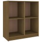 vidaXL Sideboard Honigbraun 70x33x76 cm Massivholz Kiefer vidaXL Sideboard Honigbraun 70x33x76 cm Massivholz Kiefer