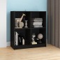 vidaXL Sideboard Schwarz 70x33x76 cm Massivholz Kiefer vidaXL Sideboard Schwarz 70x33x76 cm Massivholz Kiefer