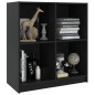 vidaXL Sideboard Schwarz 70x33x76 cm Massivholz Kiefer vidaXL Sideboard Schwarz 70x33x76 cm Massivholz Kiefer