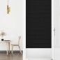 Wandpaneele 12 Stk. Schwarz 90x15 cm Samt 1,62 m² Wandpaneele 12 Stk. Schwarz 90x15 cm Samt 1,62 m²