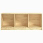 vidaXL TV-Schrank 104x33x41 cm Massivholz Kiefer vidaXL TV-Schrank 104x33x41 cm Massivholz Kiefer