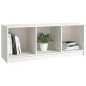vidaXL TV-Schrank Weiß 104x33x41 cm Massivholz Kiefer vidaXL TV-Schrank Weiß 104x33x41 cm Massivholz Kiefer