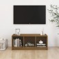 vidaXL TV-Schrank Honigbraun 104x33x41 cm Massivholz Kiefer vidaXL TV-Schrank Honigbraun 104x33x41 cm Massivholz Kiefer