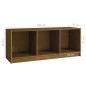vidaXL TV-Schrank Honigbraun 104x33x41 cm Massivholz Kiefer vidaXL TV-Schrank Honigbraun 104x33x41 cm Massivholz Kiefer
