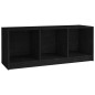 vidaXL TV-Schrank Schwarz 104x33x41 cm Massivholz Kiefer vidaXL TV-Schrank Schwarz 104x33x41 cm Massivholz Kiefer